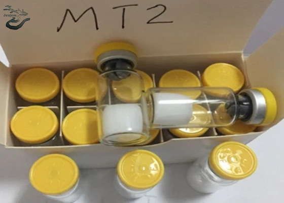 Mt2 স্কিন ট্যানিং মেলানোটান 2 পেপটাইড 10mg CAS 121062-08-6 Melanotan II